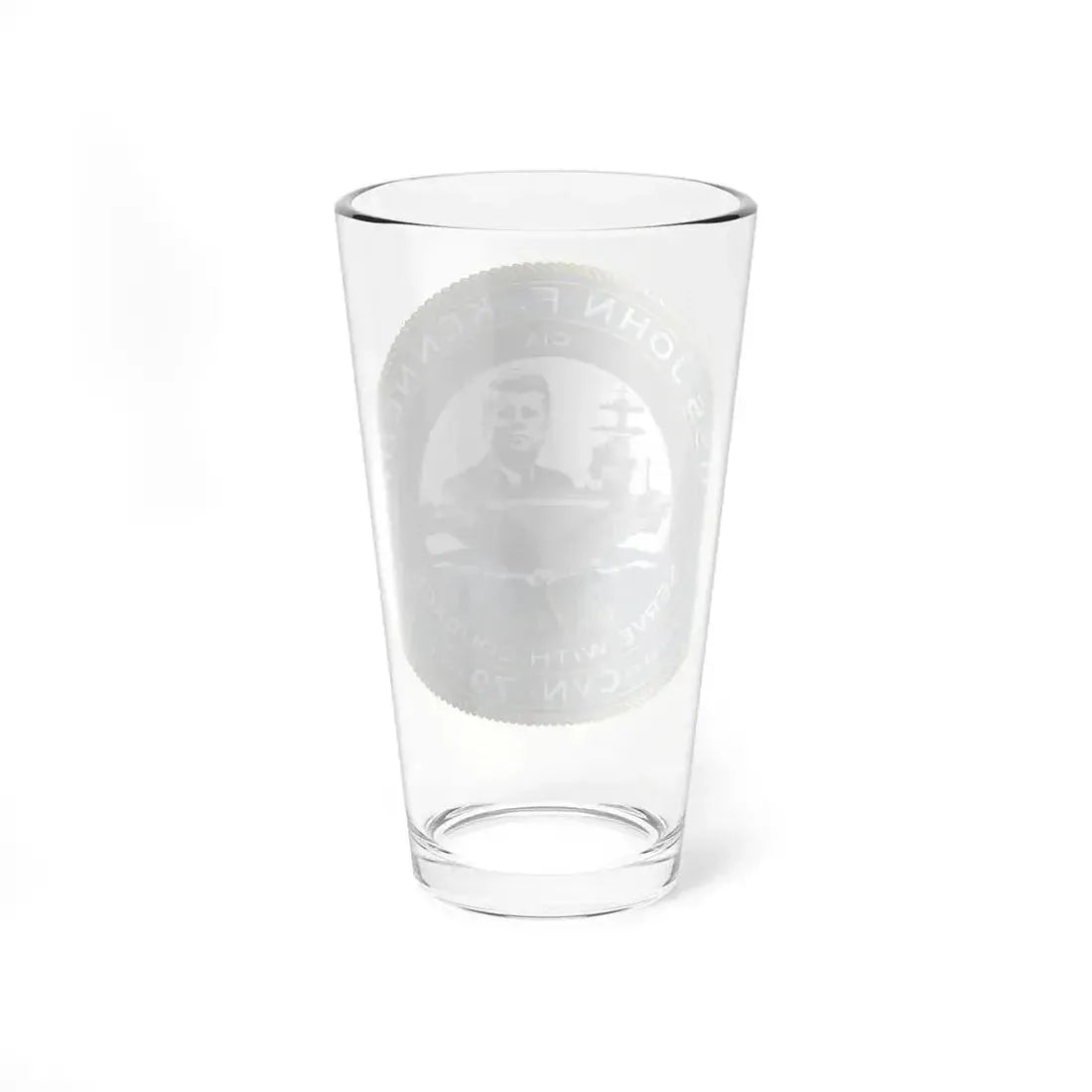 CVN 79 USS John F Kennedy (U.S. Navy) Pint Glass 16oz - Go Mug Yourself