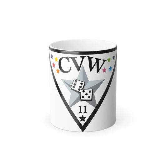 CVW 11 Carrier air wing (U.S. Navy) Color Changing Mug 11oz Default Title 11oz - Go Mug Yourself