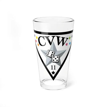 CVW 11 Carrier air wing (U.S. Navy) Pint Glass 16oz 16oz - Go Mug Yourself