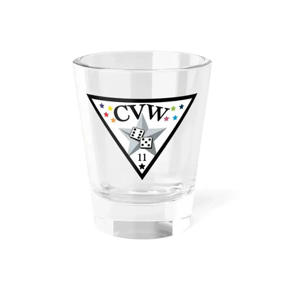 CVW 11 Carrier air wing (U.S. Navy) Shot Glass 1.5oz 1.5oz - Go Mug Yourself