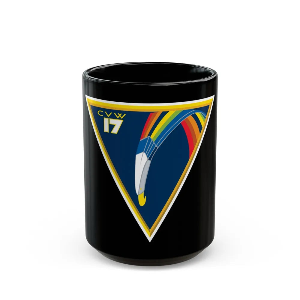 CVW 17 Carrier Air Wing (U.S. Navy) Black Coffee Mug-15oz-Go Mug Yourself