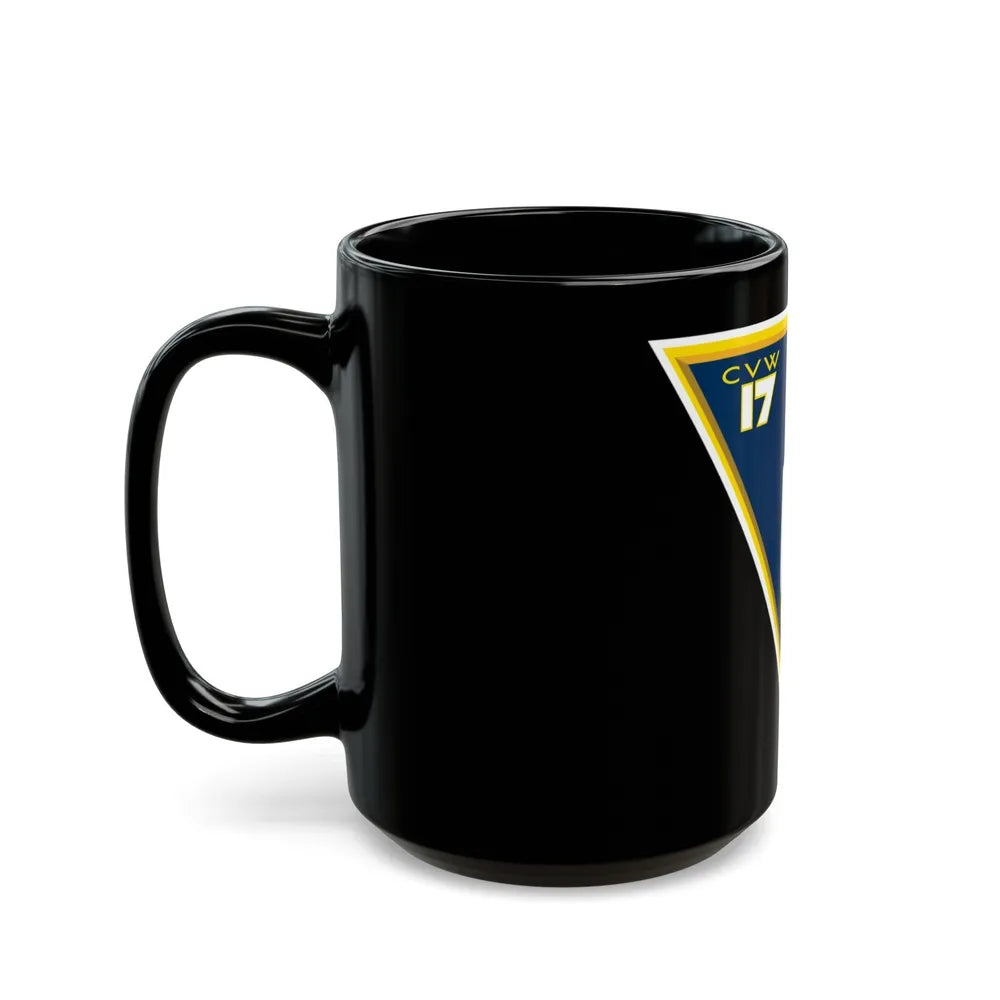 CVW 17 Carrier Air Wing (U.S. Navy) Black Coffee Mug-Go Mug Yourself