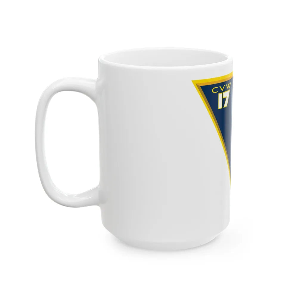 CVW 17 Carrier Air Wing (U.S. Navy) White Coffee Mug-Go Mug Yourself