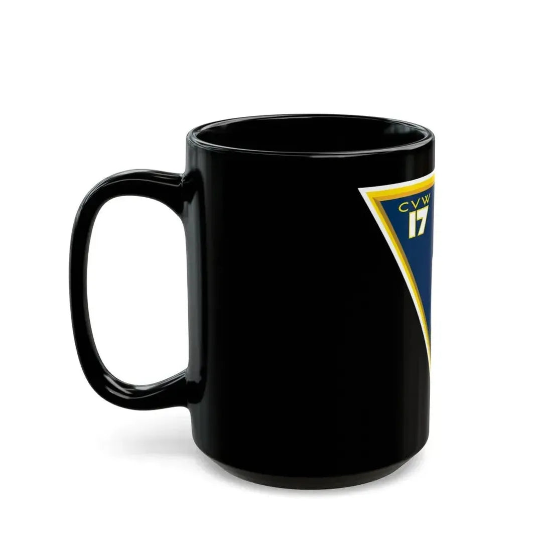 CVW 17 Carrier Air Wing (U.S. Navy) Black Coffee Mug - Go Mug Yourself