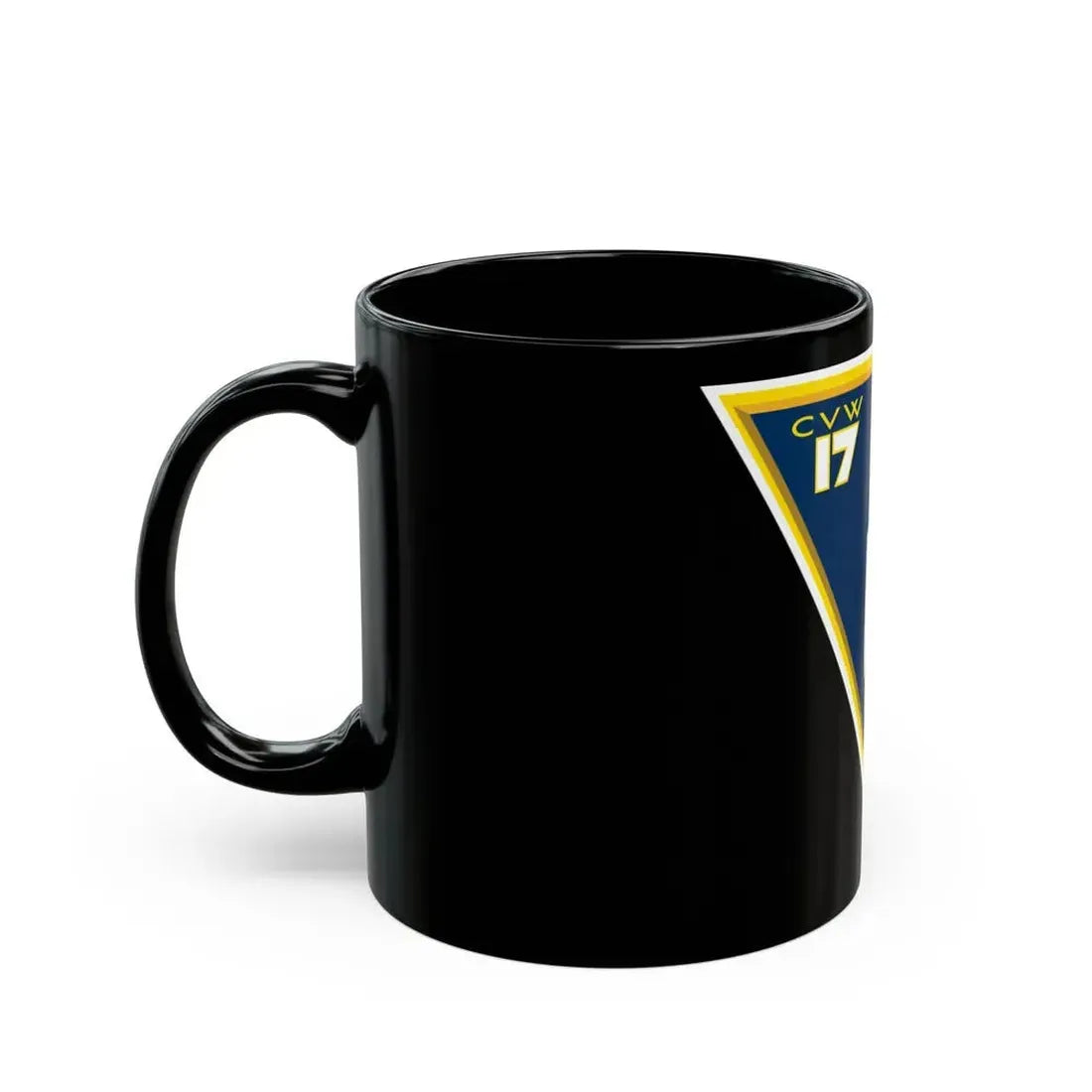 CVW 17 Carrier Air Wing (U.S. Navy) Black Coffee Mug - Go Mug Yourself