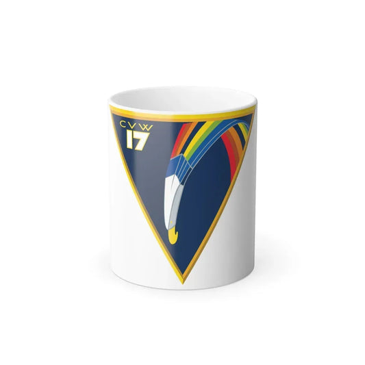 CVW 17 Carrier Air Wing (U.S. Navy) Color Changing Mug 11oz Default Title 11oz - Go Mug Yourself