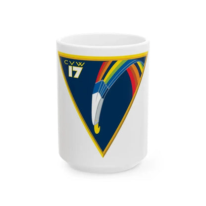 CVW 17 Carrier Air Wing (U.S. Navy) White Coffee Mug 15oz - Go Mug Yourself