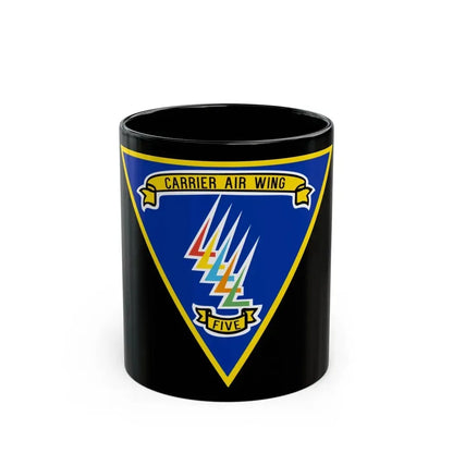 CVW 5 Carrier Air Wing (U.S. Navy) Black Coffee Mug 11oz - Go Mug Yourself