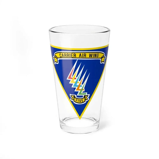 CVW 5 Carrier Air Wing (U.S. Navy) Pint Glass 16oz 16oz - Go Mug Yourself