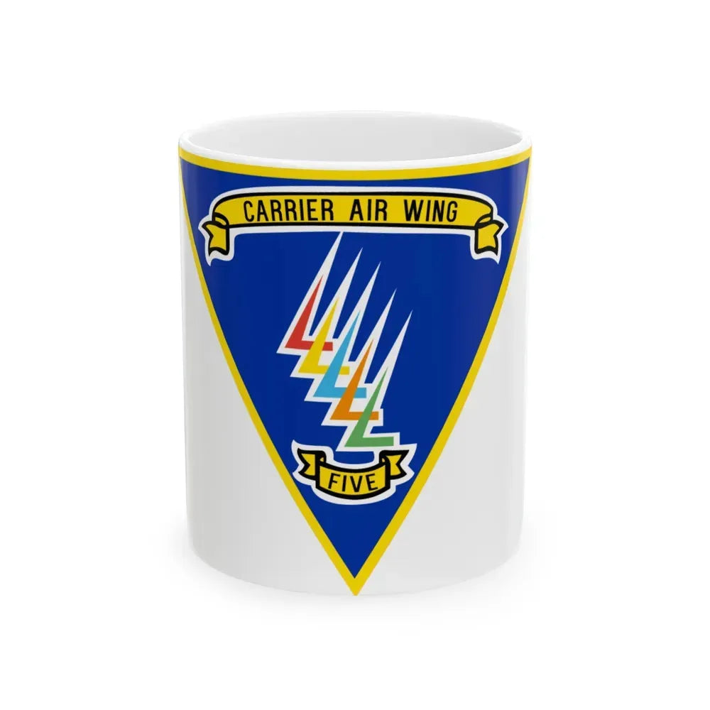 CVW 5 Carrier Air Wing (U.S. Navy) White Coffee Mug 11oz - Go Mug Yourself
