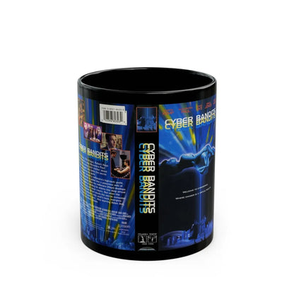 CYBER BANDITS (VHS COVER) - Black Coffee Mug-11oz-Go Mug Yourself