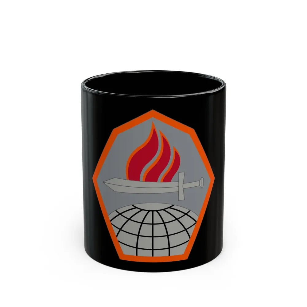 Cyber Center of Excellence (U.S. Army) Black Coffee Mug-11oz-Go Mug Yourself