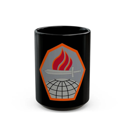 Cyber Center of Excellence (U.S. Army) Black Coffee Mug-15oz-Go Mug Yourself