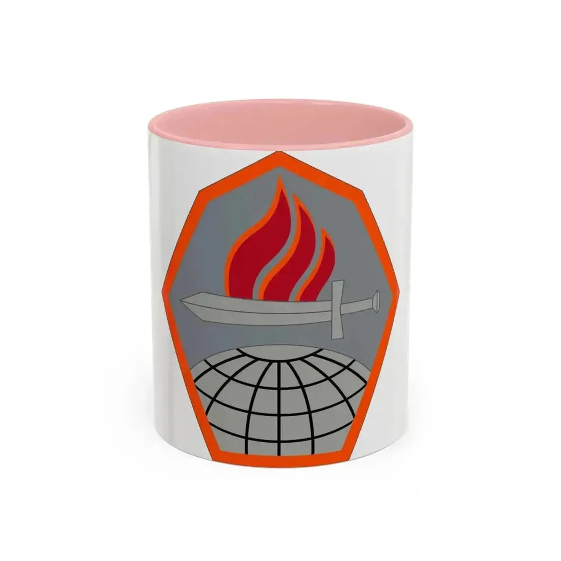 Cyber Center of Excellence (U.S. Army) Accent Coffee Mug 11oz Pink - Go Mug Yourself