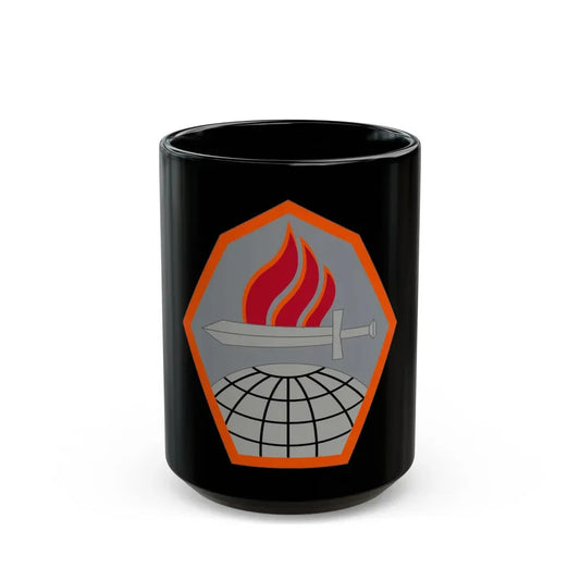 Cyber Center of Excellence (U.S. Army) Black Coffee Mug 15oz - Go Mug Yourself