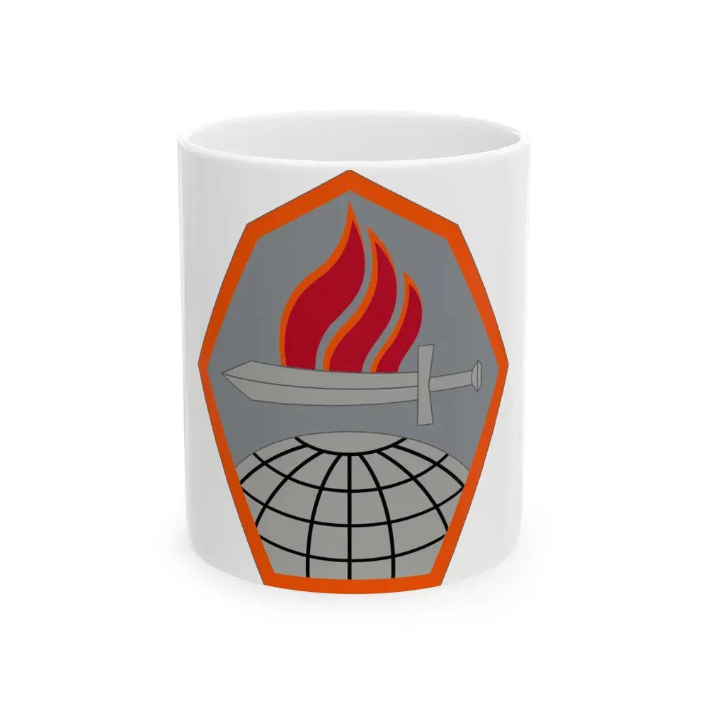 Cyber Center of Excellence (U.S. Army) White Coffee Mug 11oz - Go Mug Yourself