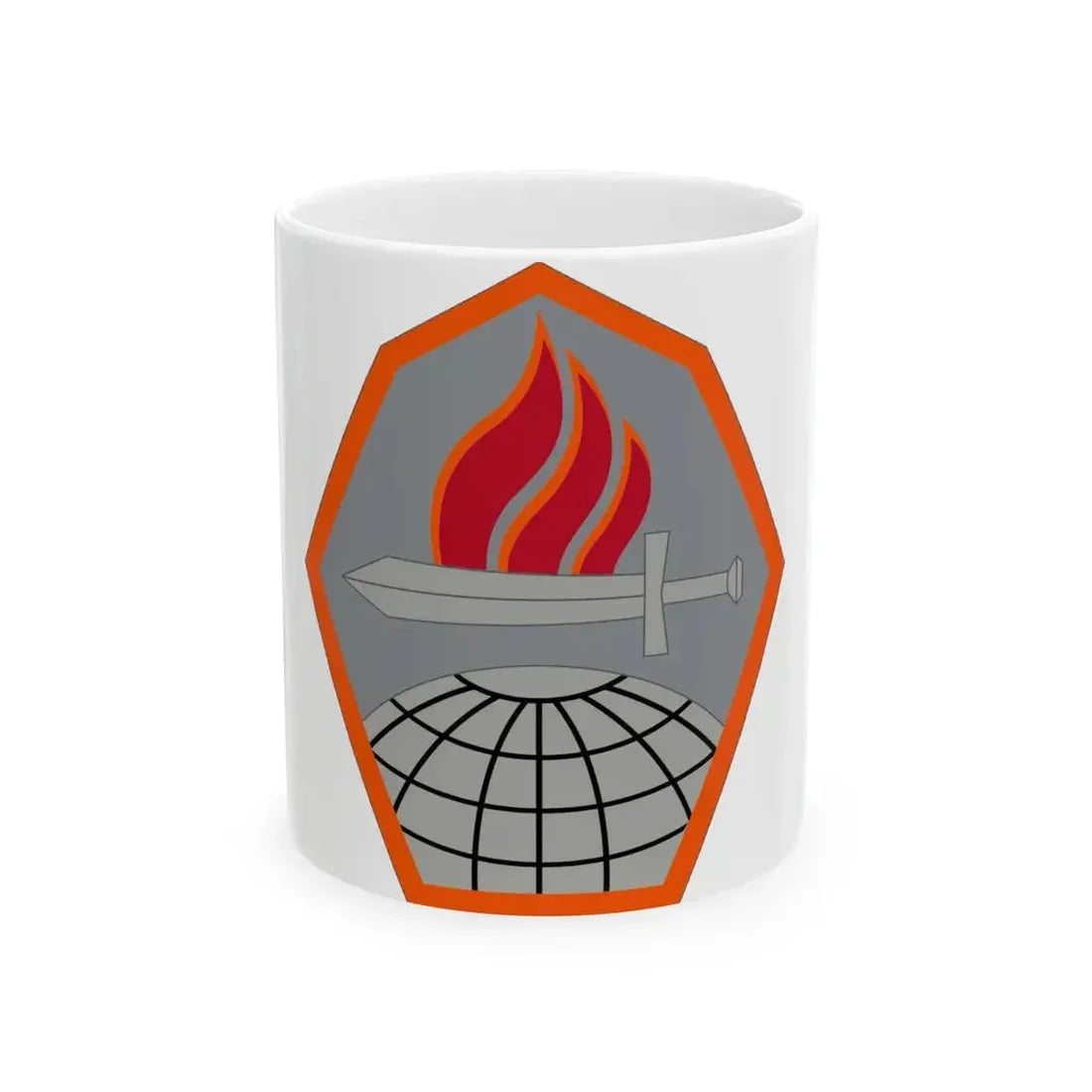Cyber Center of Excellence (U.S. Army) White Coffee Mug 11oz - Go Mug Yourself