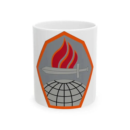 Cyber Center of Excellence (U.S. Army) White Coffee Mug 11oz - Go Mug Yourself
