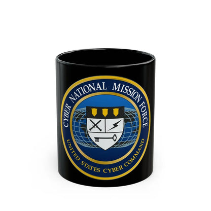 Cyber National Mission Force (U.S. Army) Black Coffee Mug-11oz-Go Mug Yourself