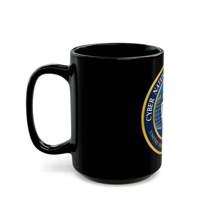 Cyber National Mission Force (U.S. Army) Black Coffee Mug-Go Mug Yourself