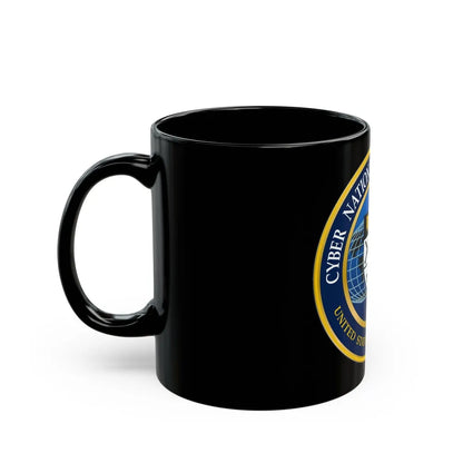 Cyber National Mission Force (U.S. Army) Black Coffee Mug-Go Mug Yourself