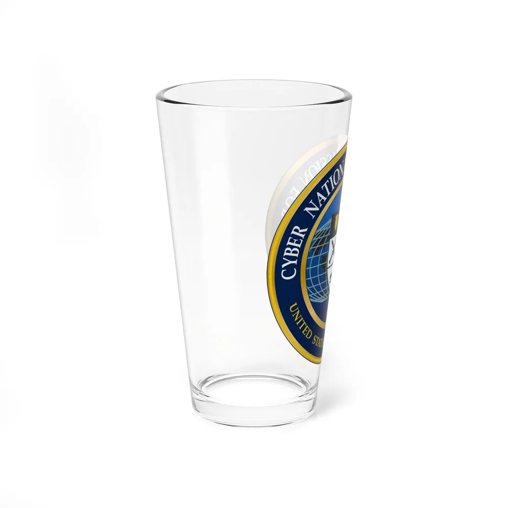 Cyber National Mission Force (U.S. Army) Pint Glass 16oz-Go Mug Yourself