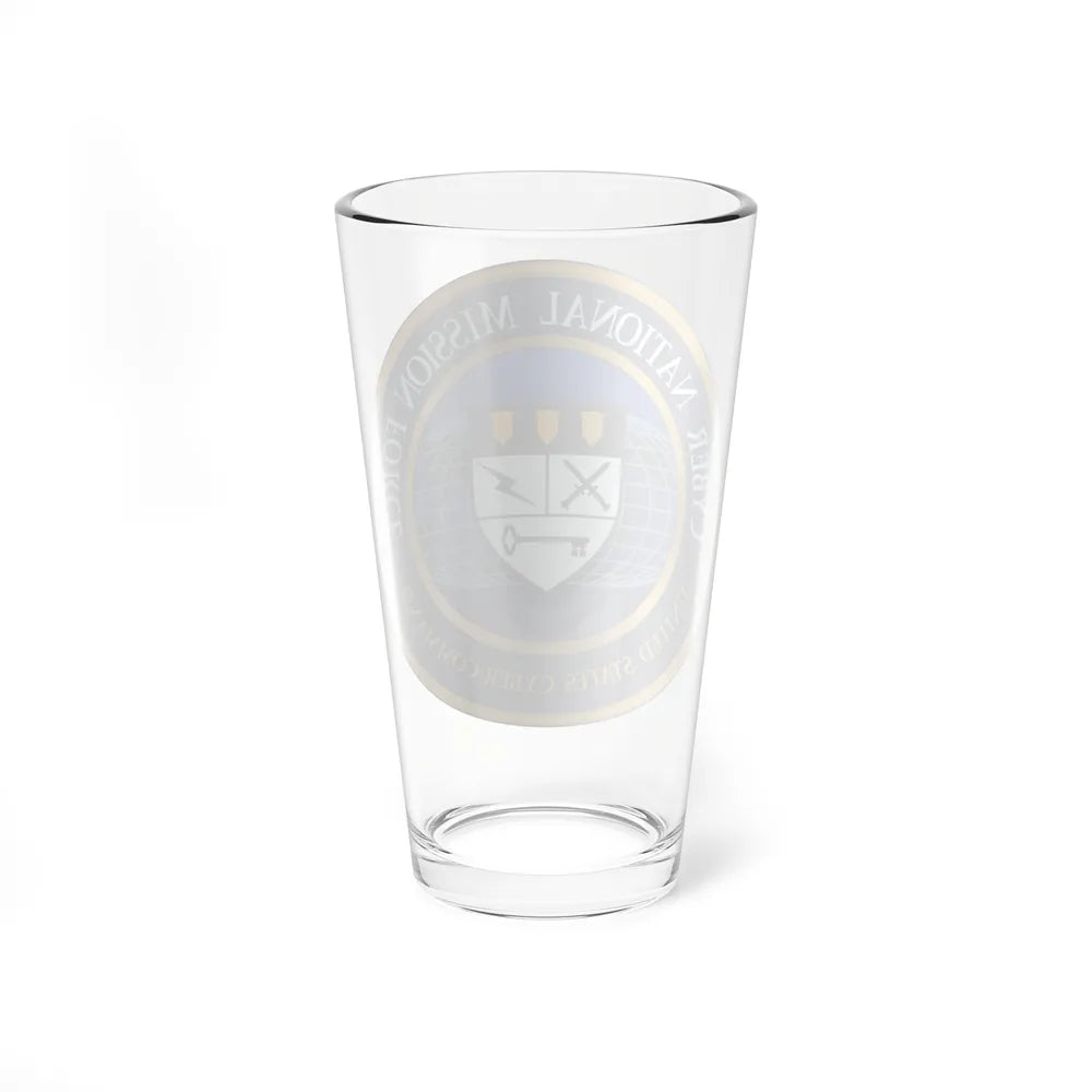 Cyber National Mission Force (U.S. Army) Pint Glass 16oz-Go Mug Yourself