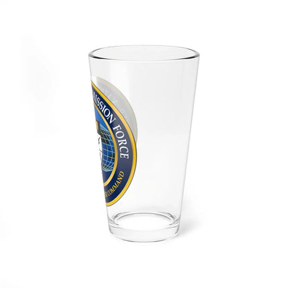 Cyber National Mission Force (U.S. Army) Pint Glass 16oz-Go Mug Yourself