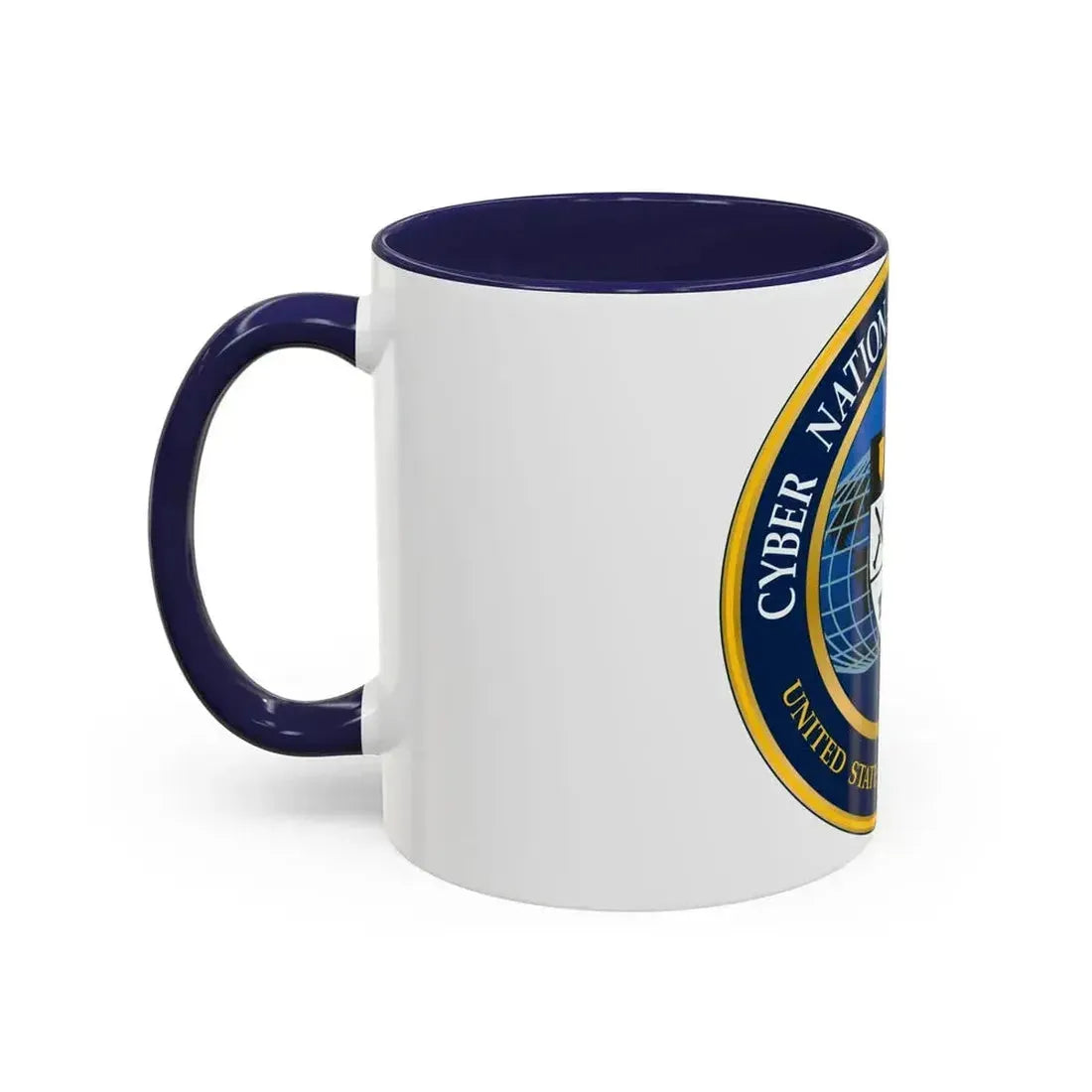 Cyber National Mission Force (U.S. Army) Accent Coffee Mug - Go Mug Yourself