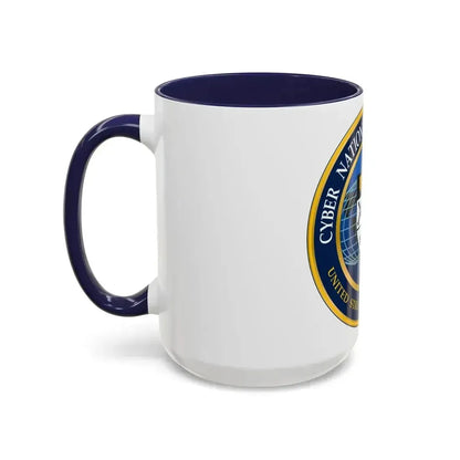 Cyber National Mission Force (U.S. Army) Accent Coffee Mug - Go Mug Yourself
