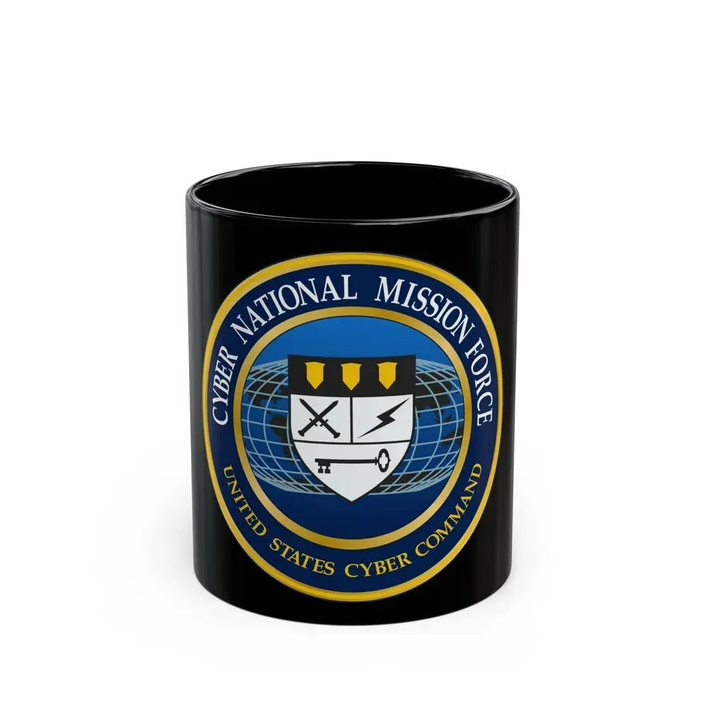 Cyber National Mission Force (U.S. Army) Black Coffee Mug 11oz - Go Mug Yourself