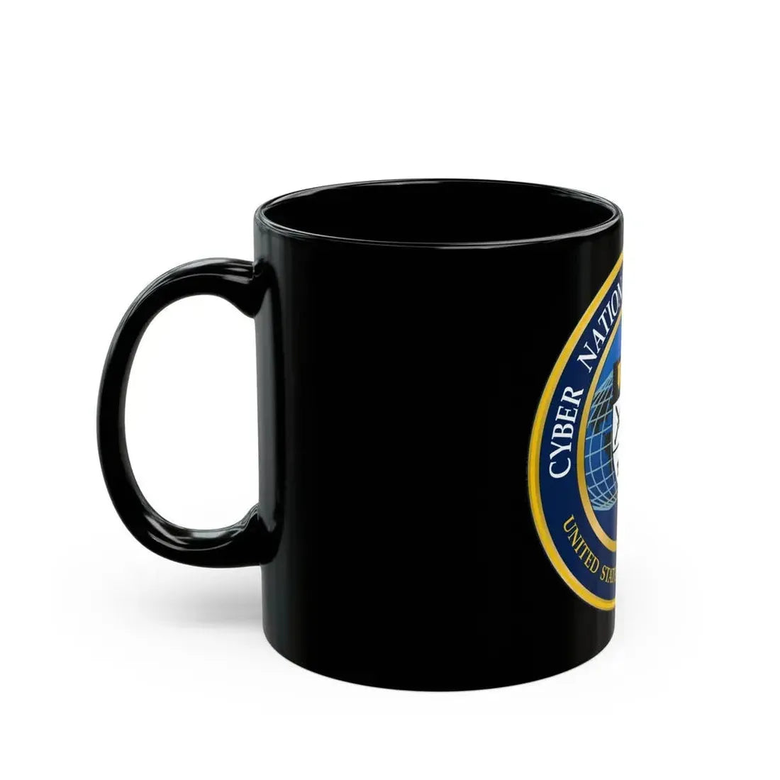 Cyber National Mission Force (U.S. Army) Black Coffee Mug - Go Mug Yourself