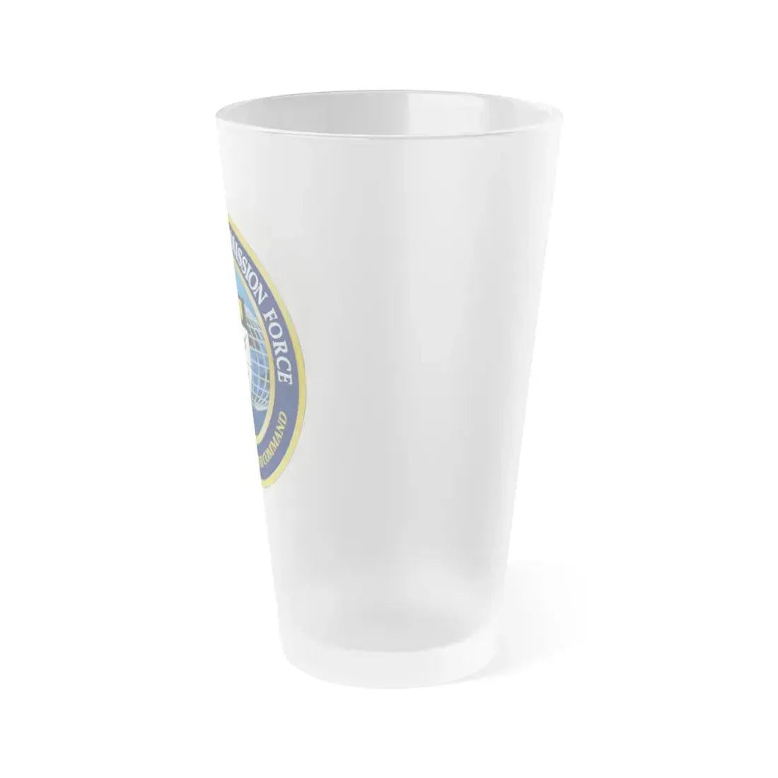 Cyber National Mission Force (U.S. Army) Frosted Pint Glass 16oz - Go Mug Yourself