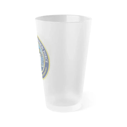 Cyber National Mission Force (U.S. Army) Frosted Pint Glass 16oz - Go Mug Yourself