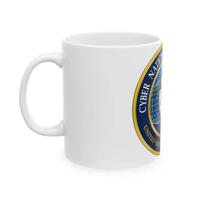 Cyber National Mission Force (U.S. Army) White Coffee Mug - Go Mug Yourself