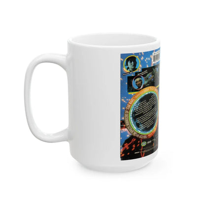 CYBER NINJA (VHS COVER) - White Coffee Mug-Go Mug Yourself