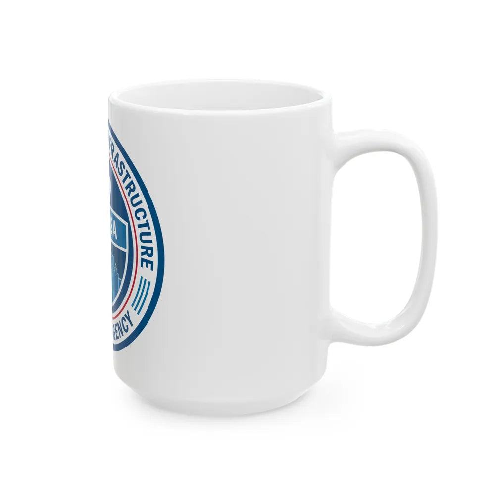 Cybersecurity and Infrastructure Security Agency CISA - White Coffee Mug-Go Mug Yourself