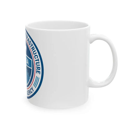 Cybersecurity and Infrastructure Security Agency CISA - White Coffee Mug-Go Mug Yourself