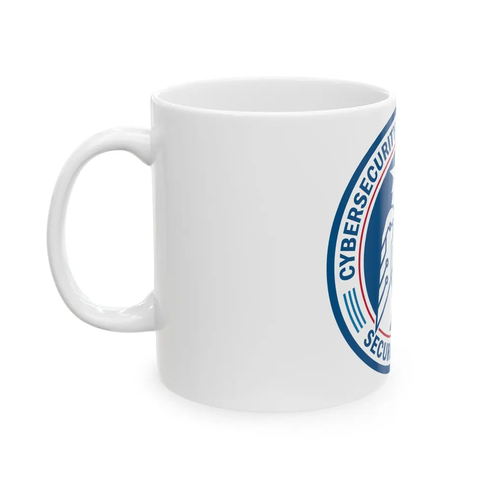 Cybersecurity and Infrastructure Security Agency CISA - White Coffee Mug-Go Mug Yourself