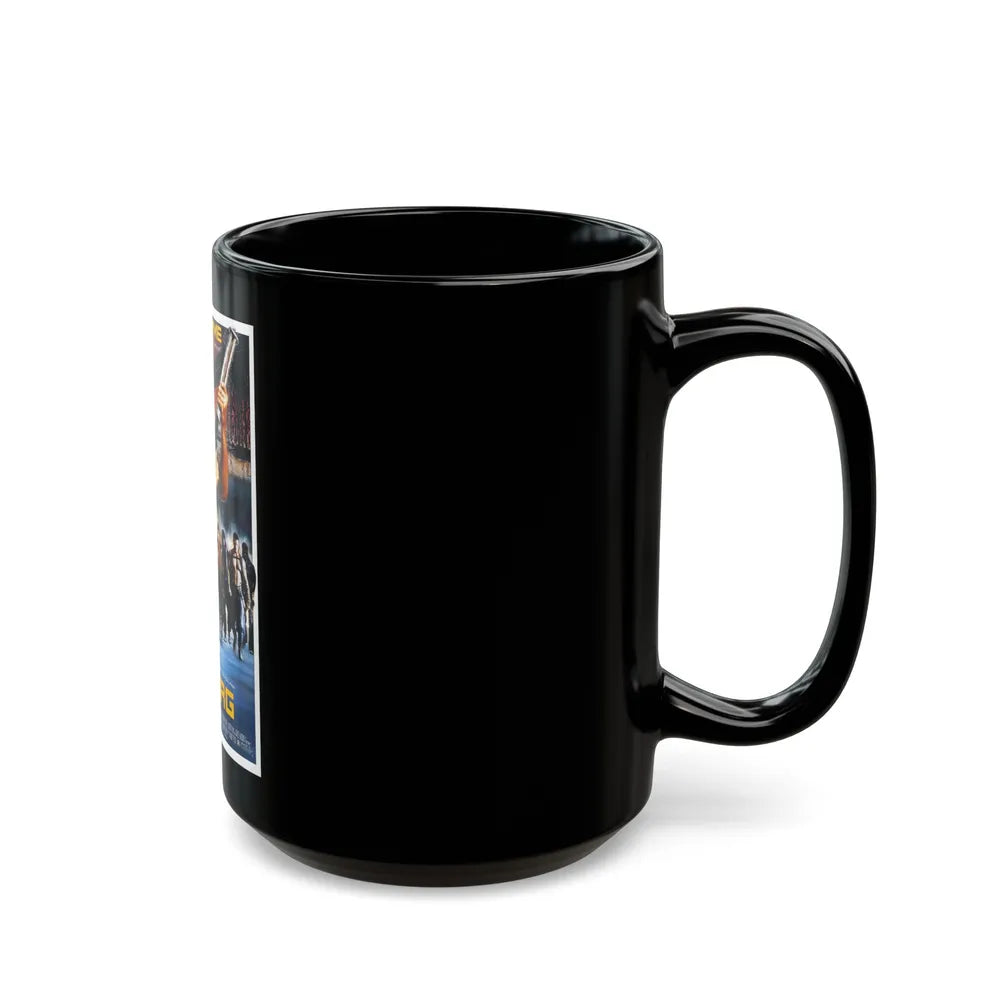 CYBORG 1989 Movie Poster - Black Coffee Mug-Go Mug Yourself