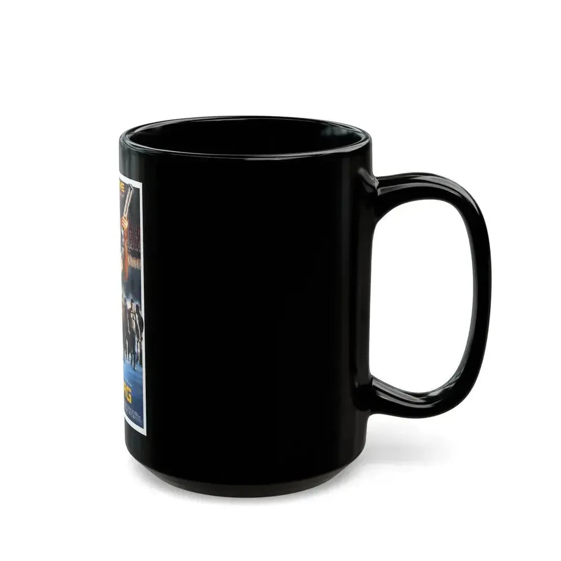 CYBORG 1989 Movie Poster - Black Coffee Mug - Go Mug Yourself