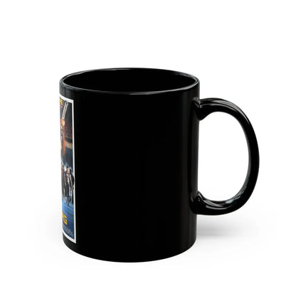 CYBORG 1989 Movie Poster - Black Coffee Mug-Go Mug Yourself