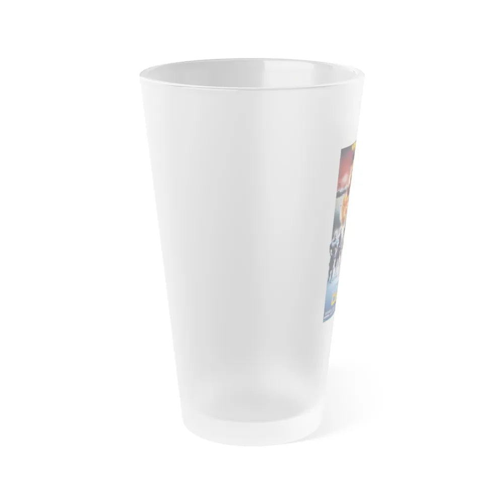 CYBORG 1989 Movie Poster - Frosted Pint Glass 16oz-Go Mug Yourself