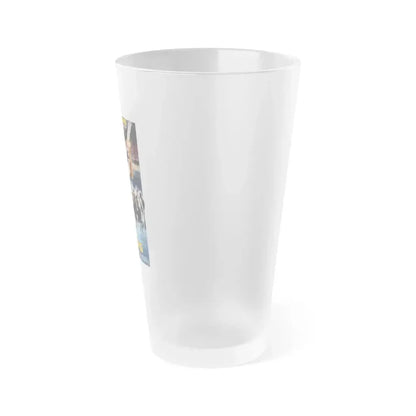 CYBORG 1989 Movie Poster - Frosted Pint Glass 16oz - Go Mug Yourself