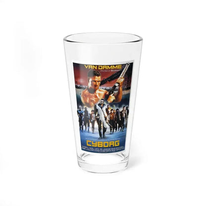 CYBORG 1989 Movie Poster - Pint Glass 16oz 16oz - Go Mug Yourself