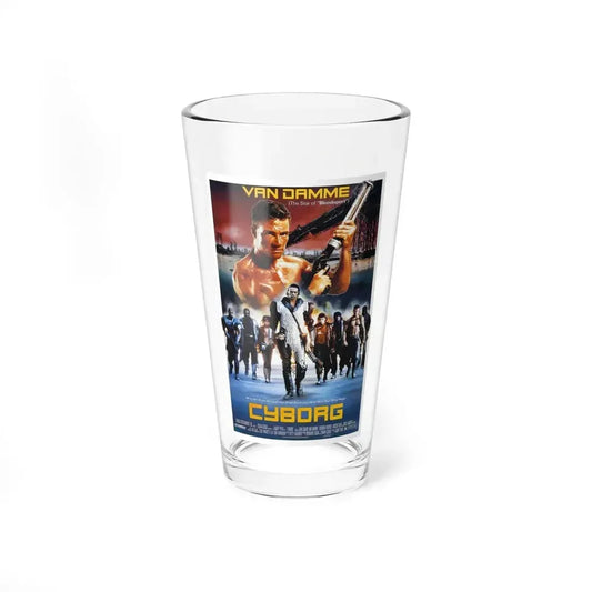 CYBORG 1989 Movie Poster - Pint Glass 16oz 16oz - Go Mug Yourself