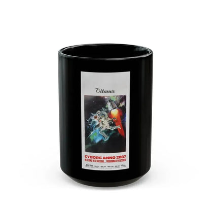 CYBORG 2087 (ITALIAN) 1966 Movie Poster - Black Coffee Mug 15oz - Go Mug Yourself