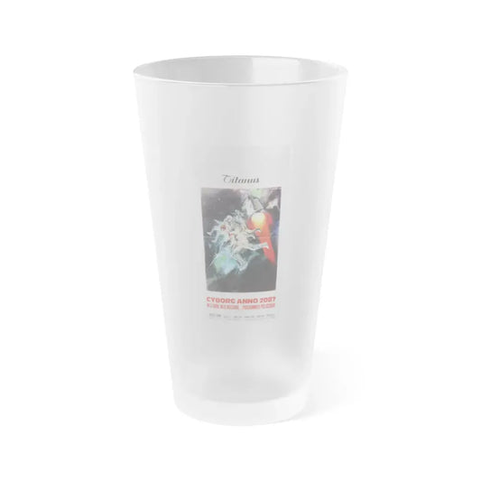 CYBORG 2087 (ITALIAN) 1966 Movie Poster - Frosted Pint Glass 16oz Default Title - Go Mug Yourself