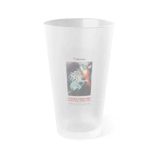 CYBORG 2087 (ITALIAN) 1966 Movie Poster - Frosted Pint Glass 16oz Default Title - Go Mug Yourself