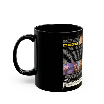 CYBORG (VHS COVER) - Black Coffee Mug-Go Mug Yourself